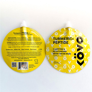 Lozione Scrub corpo contenitori cosmetici confezione in plastica sacchetto liquido beccuccio <span class=keywords><strong>per</strong></span> crema viso - Product Image 2