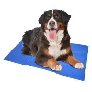 Pawise Multi Size Summer Comfortable Prevent Overheating Pet Cooling Mat Dog Cool Mat Non-Toxic Gel Self Cooling Pad Re-cool Mat