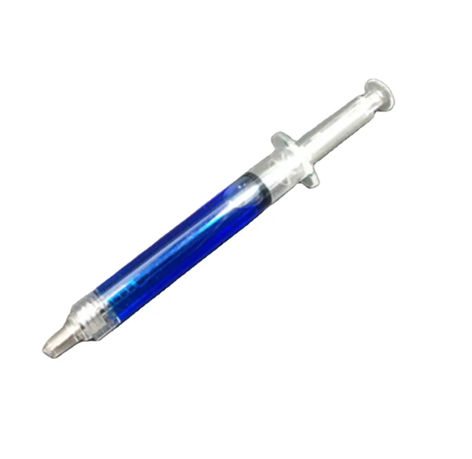 China Factory Low Price New Stationery Gift Blue Cylinder Rotomac Ball Pens