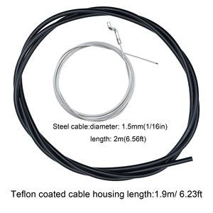 Kit de Reparación Universal para Cable de Acelerador de Cortacésped, Cable Ajustable en Z para Mini Moto, <span class=keywords><strong>Go</strong></span> <span class=keywords><strong>Kart</strong></span>, Bricolaje - Product Image 2