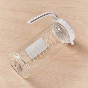 Botella de Vidrio Color Macaron para Aceite con Tapa, Forma Cilíndrica, 650 ml, Uso en Cocina, Diseño Hermético a Prueba de Fugas - Product Image 3