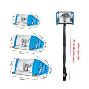 تروس قابلة للتعديل <span class=keywords><strong>5</strong></span> قضبان 8 بوصة 10 بوصة 12 بوصة من سبائك الألومنيوم دريوال أداة صندوق تشطيب مسطح لسقف الجدار لصق كشط - Product Image 1