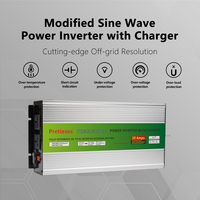Onduleur Pretiosus Nouveautés 1,5 kW 1500 W Onde Sinusoïdale Modifiée Utilisation Extérieure Onduleur 12 V 220 V avec Chargeur Onduleurs Convertisseurs