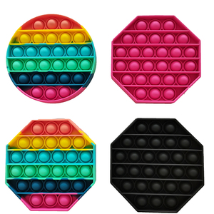 Silicone Đồ chơi Thần tài đẩy Pop bong bóng Khay đẩy Pop thần tài đồ chơi Silicone đồ chơi trẻ em - Product Image 3