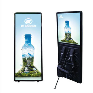 في الهواء الطلق المشي على ظهره عرض الإعلانات أدى لافتات رقمية وعرض لوحة - Product Image 4