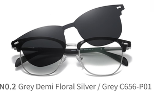 Lunettes de soleil polarisées à <span class=keywords><strong>clip</strong></span> magnétique tendance, monture TR, en promotion - Product Image 4