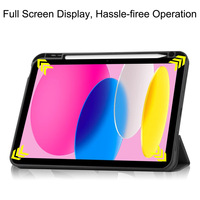 Nouvelle coque pour iPad 2025 compatible iPad Air 13, iPad 10.2 pouces, iPad Pro 11, avec fonction veille/réveil automatique, emplacement pour stylet et protection robuste