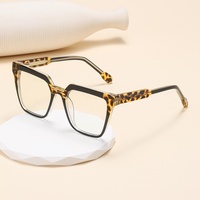 Nouvelles lunettes photochromiques pour femmes, style européen et américain, monture complète œil-de-chat, anti-lumière bleue, avec verres en PC