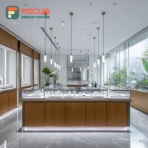 Exhibidor de Joyería para Interiores de Tiendas, Superficie Pulida, Mueble de Joyería para Tiendas de Marca - Product Image 2
