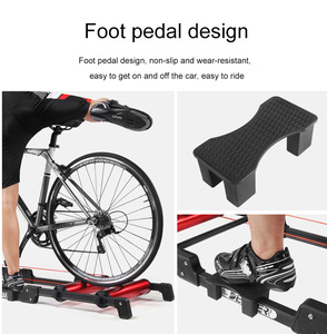 Plataforma de Ciclismo Interior, <span class=keywords><strong>Rodillo</strong></span> de <span class=keywords><strong>Entrenamiento</strong></span> <span class=keywords><strong>para</strong></span> el Hogar, Aleación de Aluminio Plegable, Bicicleta de Ejercicio, Soporte <span class=keywords><strong>para</strong></span> <span class=keywords><strong>Rodillo</strong></span> de <span class=keywords><strong>Entrenamiento</strong></span> - Product Image 3