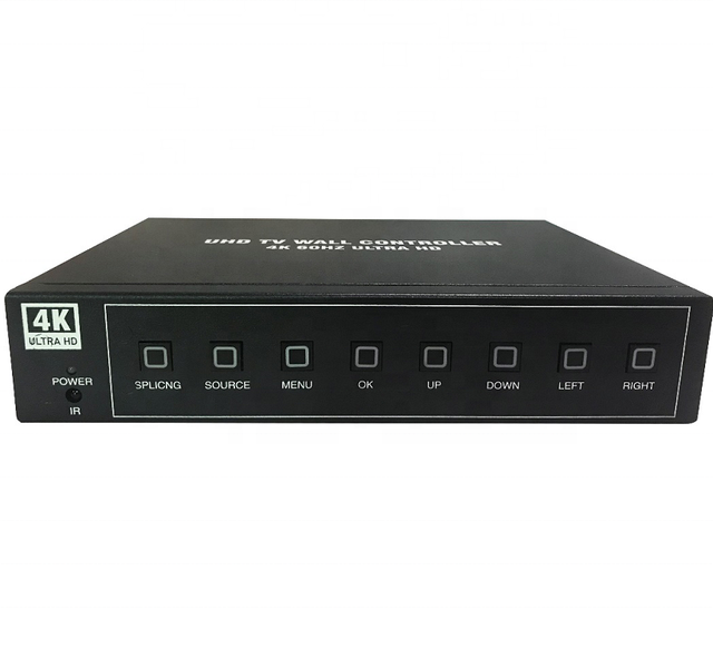 4K UHD TV splicing box multiple mode  splicing video wall controller