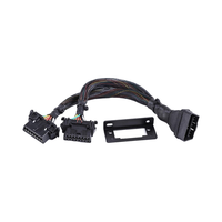 OBDII 1 pria 2 wanita 300mm bawah dasbor Y kabel 20awg tebal aluminium PVC terisolasi jaket tembaga Busway kawat Harness
