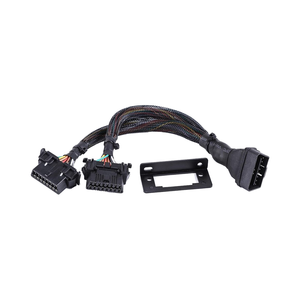 OBDII 1 남성 2 여성 300mm 언더대시 Y 케이블 20awg 두꺼운 알루미늄 버스 웨이 와이어 하네스 - Product Image 1