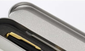 Boîte en métal pour stylo avec insert en éponge et logo OEM, idéale pour les outils anti-acné et points noirs, parfaite pour l'école et le bureau. - Product Image 2