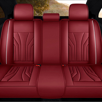 Fundas de Asiento de Coche de Cuero de Lujo para Interiores, Completas, para Todas las Estaciones, Aptas para la Mayoría de los Modelos de Vehículos, Venta al Por Mayor de Fábrica