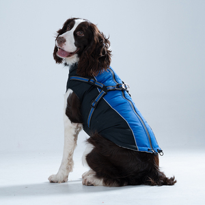 Abrigo de Invierno para Perro con Arnés, Venta al por Mayor de Fábrica, Ropa de Lujo Personalizada para Perros Grandes con Cuello Alto - Product Image 2