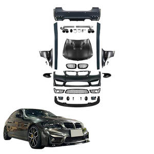 Copertura Paraurti Anteriore Stile M4 per <span class=keywords><strong>BMW</strong></span> Serie 3 E90 320I 325I 335i Berlina in Plastica Resistente Adatto a <span class=keywords><strong>Modelli</strong></span> 06-08 - Product Image 1