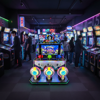 Console de jeu d'arcade populaire à monnayeur pour trois joueurs, machine de jeu de tir aquatique Super Water Shooting à vendre
