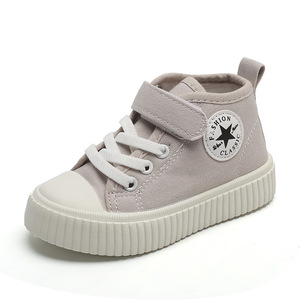 Sepatu kanvas anak-anak, sepatu kets karet desain baru untuk anak laki-laki dan perempuan kasual modis grosir - Product Image 6