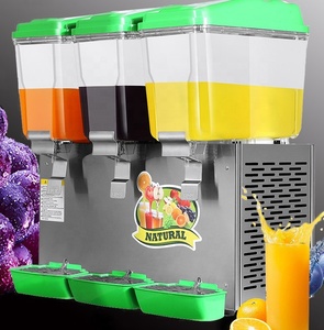 เชิงพาณิชย์แอปเปิ้ลสีส้มสามกระบอกเครื่องดื่มเครื่องขนาดใหญ่ Ml ร้อนและเย็นน้ำผลไม้เครื่อง - Product Image 3