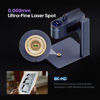 Mini machine de gravure laser LP4, imprimante laser portable, machine de découpe laser de bureau, découpeuse de logo DIY