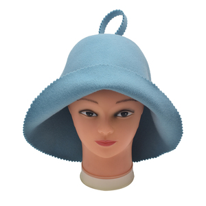 Chapeaux de sauna SPA Banya en feutre de laine naturelle 100% durable et de qualité supérieure, moulés en une seule pièce, pour hommes et femmes - Product Image 4