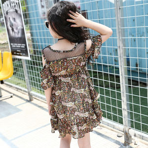 Dernières créations de robes pour enfants, robes maxi princesse à plusieurs étages pour filles de 10 ans - Product Image 2