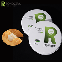 Bloc de zircone avancé Rondcera Pro-ML pour préparations d'onsyle à invasivité minimale – Zircone 5D innovante à contour complet