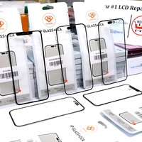 Verre extérieur avant 1:1 ORI avec OCA Goose pour Apple 17 Pro Max, compatible iPhone 11 12 13 14 15 16 17 Pro Max, pour réparation d'écran tactile