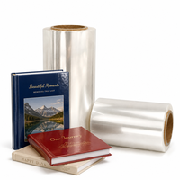 Rouleaux de film BOPP de qualité alimentaire, doux, brillants, haute transparence, impression en héliogravure/flexographie, autocollants personnalisés pour cadres photo