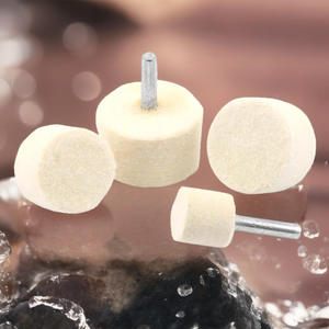 Têtes de meulage en laine de haute qualité, 100 % laine, diverses spécifications, meules internes de haute pureté pour usages exigeants - Product Image 1