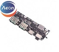 Module de carte mère DIY pour batterie externe 5 ports YE, kit carte mère QC4+PD3.0 22.5W, charge rapide bidirectionnelle pour mobile