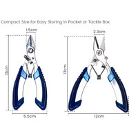Vente flash Pince à pêche multifonctionnelle en acier inoxydable Pince à couper la ligne tressée