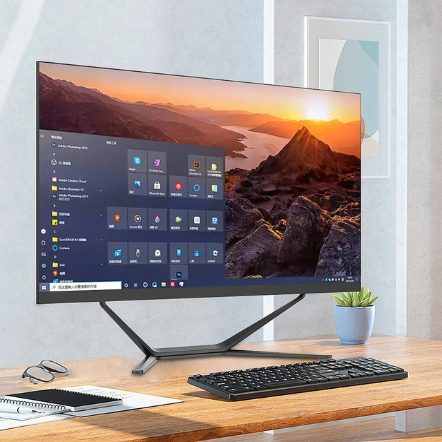 Desktop Computer All in One Pc I3 I5 I7 All-In-One Desktop Computer Ssd 4K Desktop Pc All in One