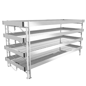 hidroponic system hydroponic 4 x 8 flood tray plastic pallet for hydroponics by Weicax