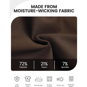 FOXA Women's Scrub Pants Mid Rise Cargo Jogger With 6 Pockets Soft Knitted Breathable Drawstring Pants For Medical Casual - Product Image 4