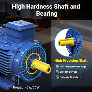 उच्च दक्षता प्रेरण 2.2kw 3hp ie2 380v तीन चरण मोटर्स एसी इलेक्ट्रिक मोटर - Product Image 3