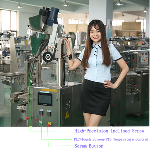 Machine d'emballage de poudre de thé haute efficacité et grande capacité, multi-usages, fabriquée en Chine pour les sachets alimentaires avec matériau en bois - Product Image 5