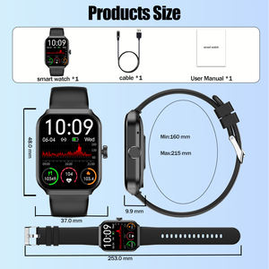 SENBONO NX25 Nouvelle montre intelligente pour hommes et femmes, écran carré de 1,83 pouces, sport, étanche, appel BT, moniteur de fréquence cardiaque, horloge, montre intelligente pour hommes - Product Image 6