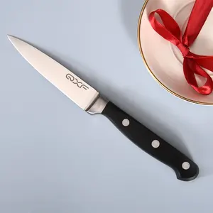 سكين مطبخ كلاسيكي بحافة ثلاثية من QXF مع مقبض ABS