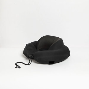 Almohada de Viaje para el <span class=keywords><strong>Cuello</strong></span> de Inflado Rápido con Bomba de Presión Patentada, Espuma Viscoelástica, Válvula de Desinflado Instantáneo, Cojín de Viaje en Forma de U para Dormir en el Avión - Product Image 4