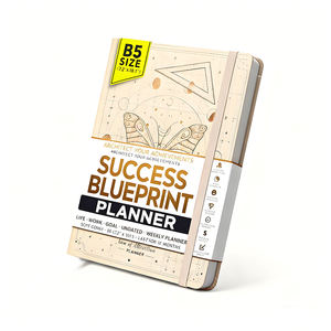 Planificador de Vida Personalizado al por Mayor, Hojas de Calendario Mensuales, Agenda Espiral para Objetivos, Programador de Comidas, Rastreador de Hábitos - Product Image 1