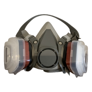 <span class=keywords><strong>Masque</strong></span> à gaz respirateur demi-visage 6200 avec double filtre personnalisé, certifié <span class=keywords><strong>P100</strong></span> CE EN 140 pour la protection contre les gaz chimiques toxiques industriels - Product Image 5
