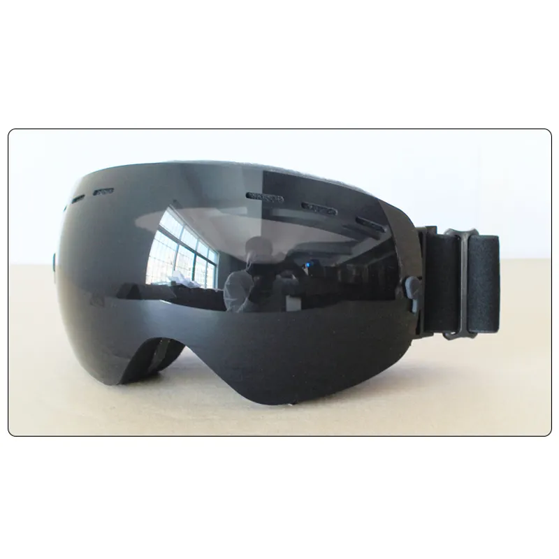 OEM yeni gelenler yetişkin anti-sis kayak gözlüğü spor gözlük gözlüğü kar gözlüğü güvenlik cam manyetik toptan kayak gözlüğü cam