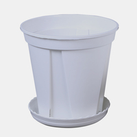Pots de fleur en plastique durables de pépinière pour le pot en plastique extérieur d'usines d'intérieur