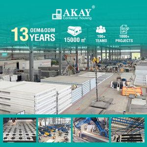 Maison préfabriquée à 2 étages, maisons en conteneurs, maisons modulaires modernes, conteneur détachable à vendre, villa de luxe à 2 ou 3 chambres, 20 à 40 pieds - Product Image 5