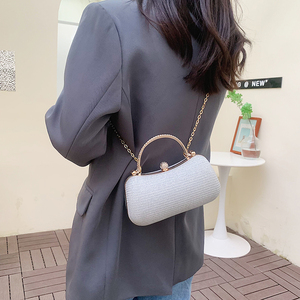 Borse Clutch all'Ingrosso, Pochette con Paillettes alla Moda, Borse <span class=keywords><strong>da</strong></span> <span class=keywords><strong>Sera</strong></span> per Matrimoni e Cene, Borse <span class=keywords><strong>da</strong></span> Cerimonia con Catena Dorata - Product Image 5