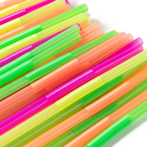 القش المنحني الإبداعي الملون القابل للاستعمال مرة واحدة PP - Product Image 4