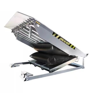 एयर डॉक लेवेलर मैनुअल प्रकार भारी ड्यूटी हाइड्रोलिक 6-15 टन रैंप वेयरहाउस लॉजिस्टिक्स सेंटर फैक्टरी औद्योगिक लोडिंग - Product Image 1