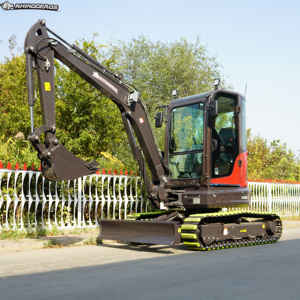 Nuevo modelo 3.5ton <span class=keywords><strong>Mini</strong></span> Excavadora XN35 excavadora sobre orugas con motor japonés 18.5KW cabina cerrada y sin cola - Product Image 5
